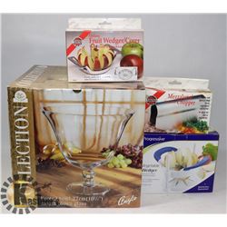 ANGELO COLLECTION LARGE TRIFLE BOWL WITH VEGETABLE