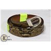 Image 1 : VINTAGE AUTHENTIC SNAKE SKIN LEATHER BEALT