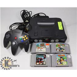 NINTENDO 64 WITH GAMES