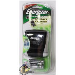 NEW  ENERGIZER COMPACT AA/AAA CHARGER