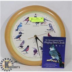 BIRD CLOCK WITH SOUND.