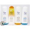 Image 1 : BAG OF DOVE SHAMPOOS AND CONDITIONERS