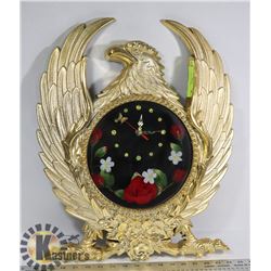 GOLDEN EAGLE CLOCK.
