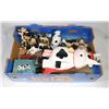 Image 1 : LARGE BOX FILLED WITH COW / FARM DECOR &  MORE