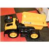 Image 1 : KIDS CATERPILLAR RIDING TRUCK WITH SOUND.