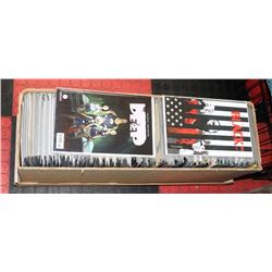 BOX OF ASSORTED MOSTLY SUPER HERO COMICS