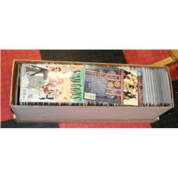 BOX OF ASSORTED MOSTLY SUPER HERO COMICS
