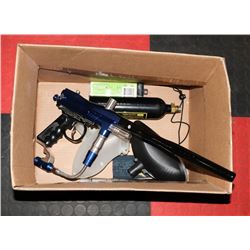 SPYDER TL-X PAINT BALL GUN PLUS HOPPER AND EXTRA