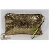 Image 1 : MICHAEL KORS REPLICA GOLD CLUTCH