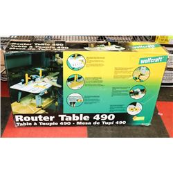 ROUTER TABLE 490 IN BOX
