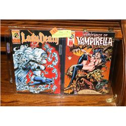 2 LIMITED EDITION WITH COAS LADY DEATH 1/2 AND