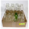 Image 1 : BOX OF VARIOUS GLASS BOTTLES