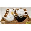 Image 1 : LOT OF ASSORTED TEAPOTS