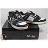Image 1 : DUTY MENS SZ 8 BLACK/WHITE SHOES