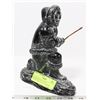 Image 2 : HANDMADE BY AL WOLF SOAPSTONE HUNTER CARVING
