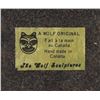 Image 3 : WOLF ORIGINAL SOAPSTONE SEAL CARVING