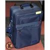 Image 1 : MERINE BLUE SMALL LUGGAGE BAG.