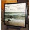 Image 1 : SHADOWBOX SEASCAPE PAINTING SIGNED BY ARTIST -