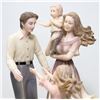 Image 2 : PORCELAIN 'FAMILY' FIGURINE - 12"H X 7" W. GENER
