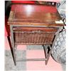 Image 1 : SIDE TABLE WITH STORAGE. 18X14X28