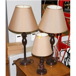 3PC LAMP SET