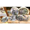 Image 1 : 8PC OWL COLLECTOR PLATE SET