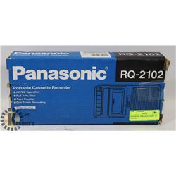 PANASONIC PORTABLE CASSETTE PLAYER
