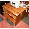 Image 1 : PAIR OF PINE END TABLES (EACH 30"X12.5"X24").