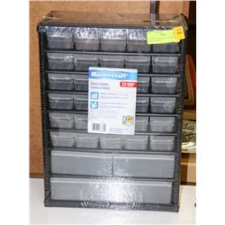 NEW MASTERCRAFT 33 DRAWER PARTS CABINET