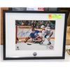 Image 1 : JARI KURRI "WINNING GOAL" SIGNED 8X10,  PIN & COA