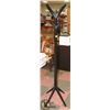 Image 1 : LARGE CHOCOLATE BROWN COAT RACK.