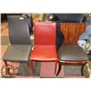 Image 1 : BOUTIQUE LOT OF 3 ASSORTED CHAIRS