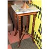 Image 1 : VINTAGE MARBLE TOP END TABLE