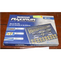 MASTERCRAFT 46 PIECE TAP AND DIE, NEW IN BOX