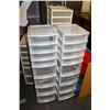 Image 1 : 5 ASSORTED PLASTIC STORAGE UNITS