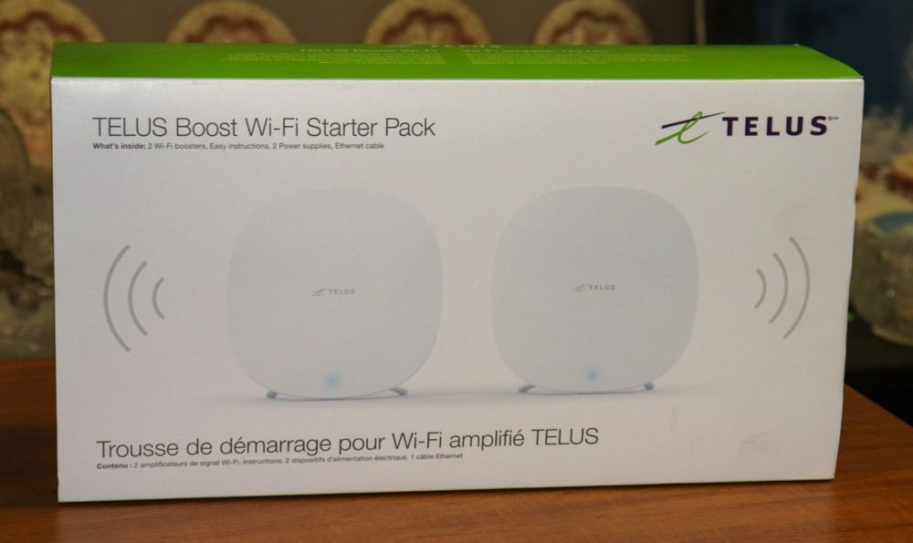 TELUS BOOST WIFI STARTER PACK WITH 2 BOOSTERS