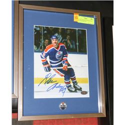 GLENN ANDERSON SIGNED 8 X 10 WITH PIN AND COA