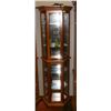 Image 1 : LIGHTED CURIO DISPLAY CABINET,  21 X 15 X 71