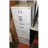 Image 1 : DENTED HON 4 DRAWER FILING CABINET