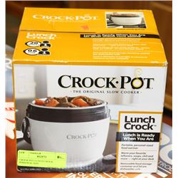 CROCK POT LUNCH CROCK PERSONAL SIZE