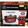 Image 1 : NEW NHL TRAVEL SLOW COOKER 6 QUART SERVES 7+