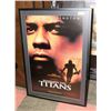 Image 1 : REMEMBER THE TITANS FRAMED MOVIE POSTER