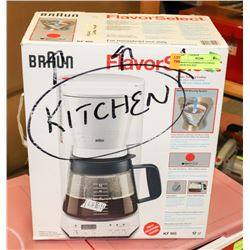 BRAUN FLAVORSELECT COFFEE BREW STATION