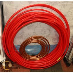 1/2 PEX TUBE & 1/2 COPPER TUBE