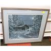 Image 1 : WORKING TOGETHER FRAMED PRINT