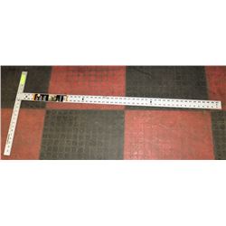 JOHNSON 48" ALUMINUM DRYWALL SQUARE.