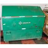 Image 1 : GREENLEE STORAGE JOB BOX, (61"X31"X52").