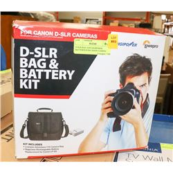 D-SLR BAG AND DIGIPOWER BATTERY LP-E8 CANON CAMERA