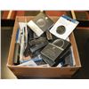 Image 1 : BOX OF PHOTOGRAPHY ACCESSORIES, UV FILTERS & MORE
