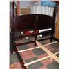 Image 4 : KING BEDFRAME W/8 DRAWER DRESSER (68"X18.5"X35.5")